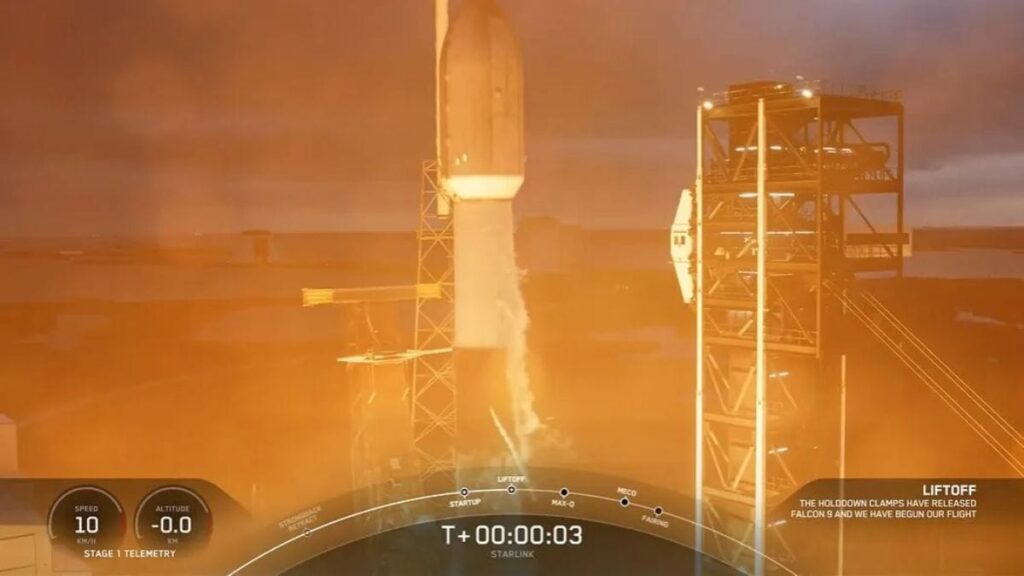 SpaceX Falcon 9 Lands Near The Bahamas for First Time After Starlink Launch SpaceX Falcon 9 Lands Near The Bahamas for First Time After Starlink Launch