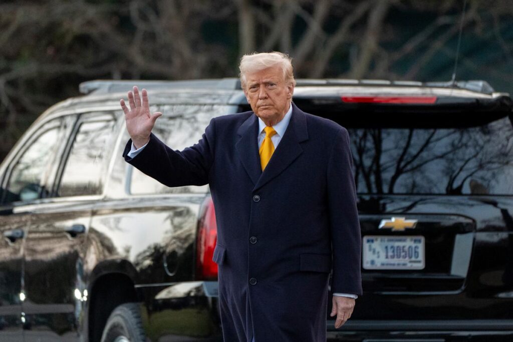 Trump downplays business concerns about uncertainty from his tariffs and prospect of higher prices Trump downplays business concerns about uncertainty from his tariffs and prospect of higher prices