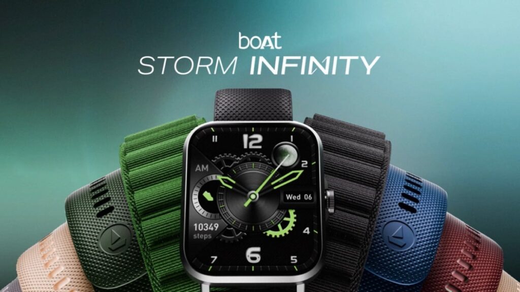 Boat Storm Infinity Smartwatch With Bluetooth Calling, Up to 15 Days Battery Life Launched in India
