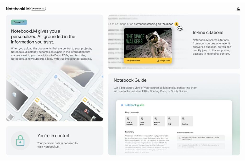 Google NotebookLM Upgraded With Mind Maps Feature and Output Language Selector