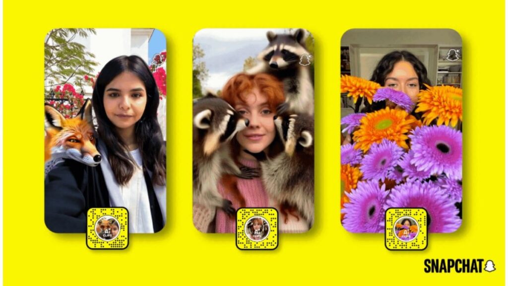 Snapchat Introduces New AI-Powered Video Lenses to Paid Subscribers Snapchat Introduces New AI-Powered Video Lenses to Paid Subscribers