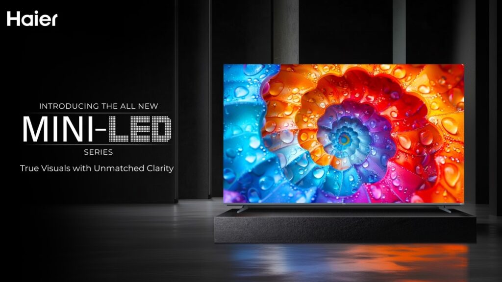 Haier M80F Series Mini LED 4K Smart TVs Launched in India: Price, Features Haier M80F Series Mini LED 4K Smart TVs Launched in India: Price, Features