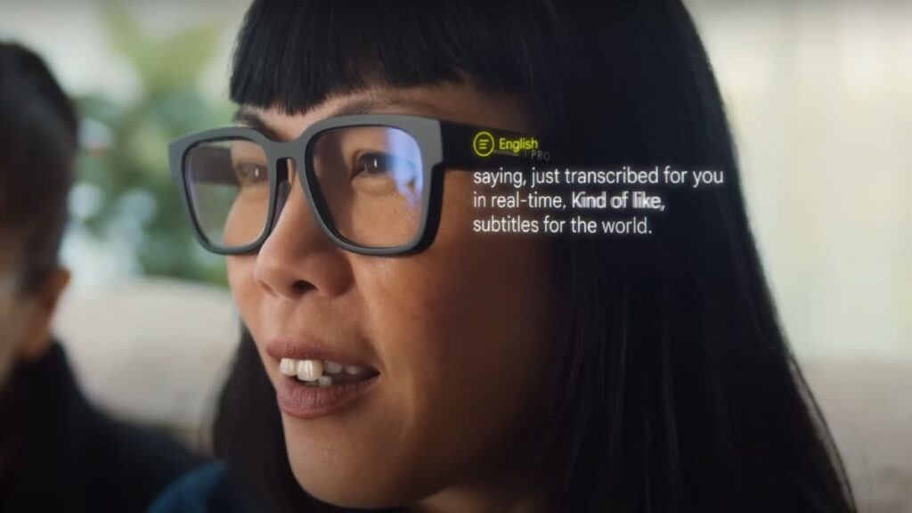 Google XR Glasses Prototype With Real Time Translation, ‘Memory’ Features Showcased at TED 2025