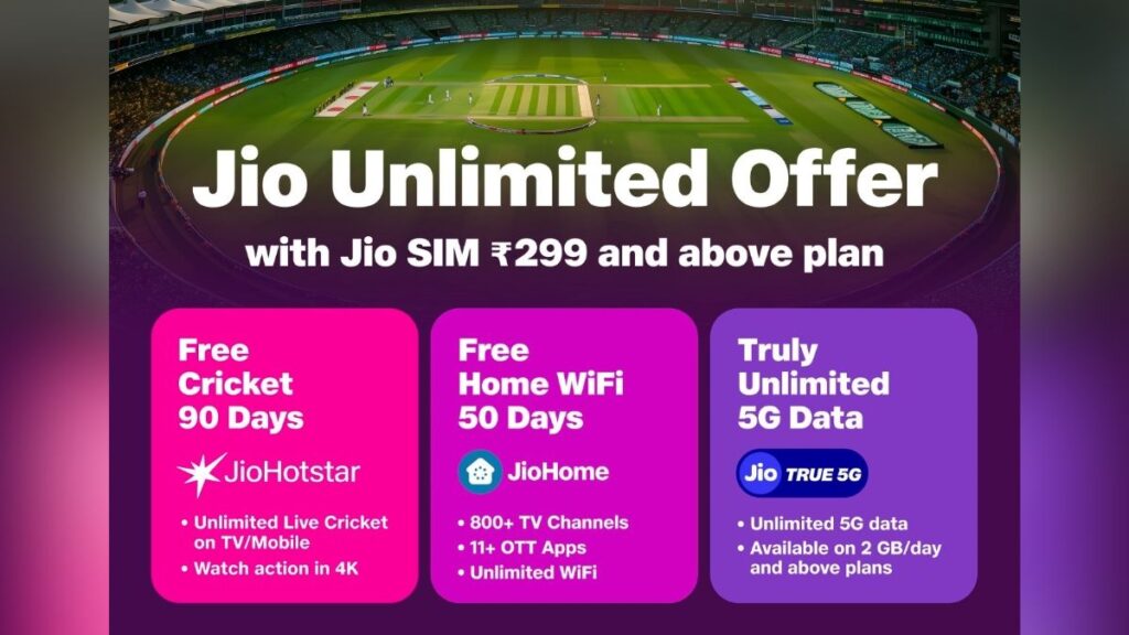 Jio Extends ‘Unlimited’ Offer With Free 90-Day JioHotstar Subscription, Other Benefits Till April 15