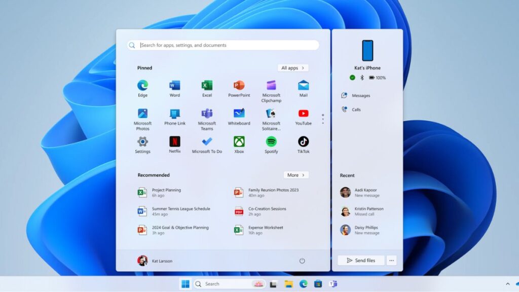 Microsoft’s Phone Link Panel Arrives on Start Menu With Support for Android Devices: Report