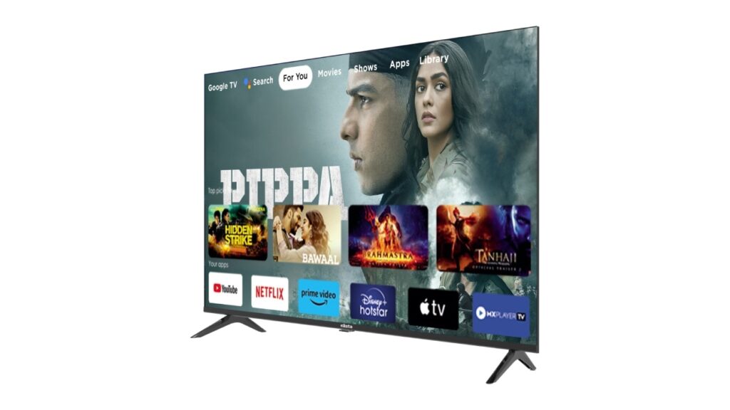 Elista QLED Google TVs With Up to 4K Resolution, Dolby Audio Launched in India Elista QLED Google TVs With Up to 4K Resolution, Dolby Audio Launched in India