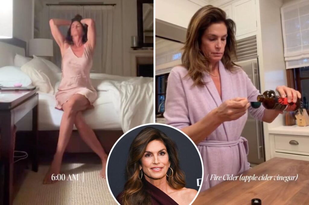 Benefits of Cindy Crawford’s morning wellness routine revealed