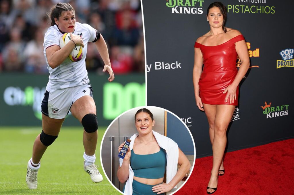 Ilona Maher reveals how to get ‘rugby thighs’ at the gym Ilona Maher reveals how to get ‘rugby thighs’ at the gym