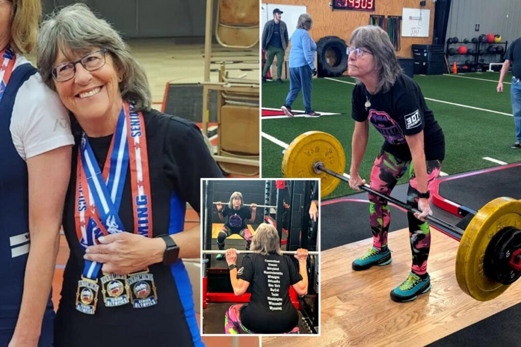 Why this 68-year-old started powerlifting after a bike accident